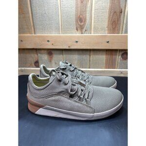 Sorel Womens Out N About Sneakers Olive & Tan Size 8.5